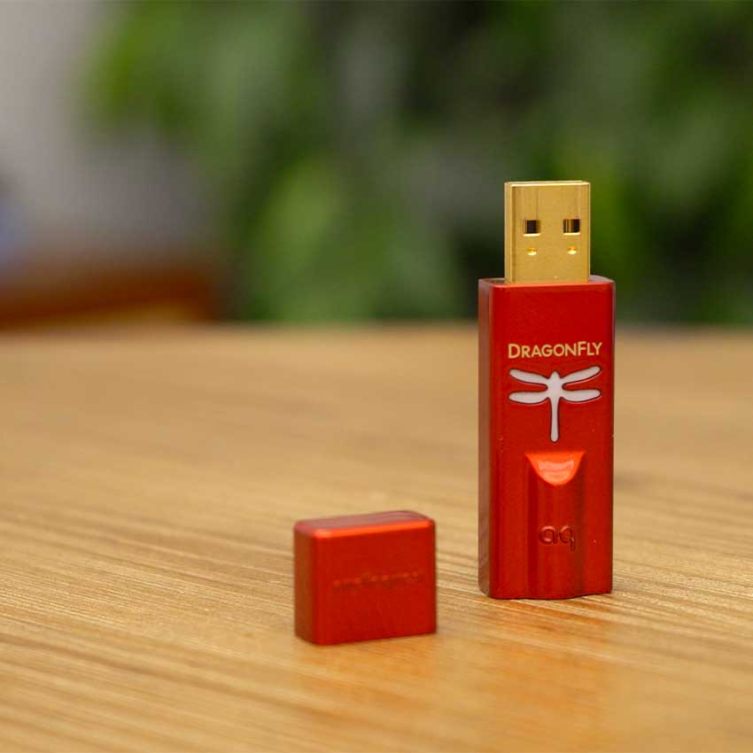 AudioQuest OPEN BOX DRAGONFLY DAC RED USA - A Grade - Image 6