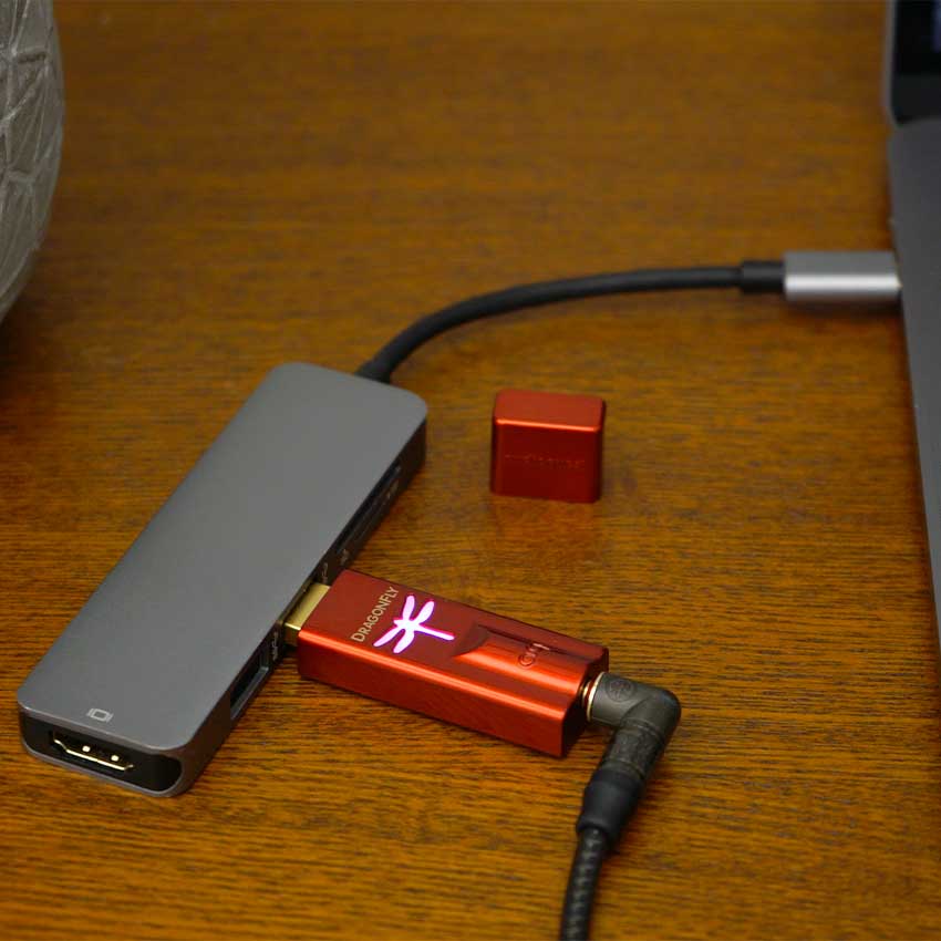 AudioQuest OPEN BOX DRAGONFLY DAC RED USA - A Grade - Image 8