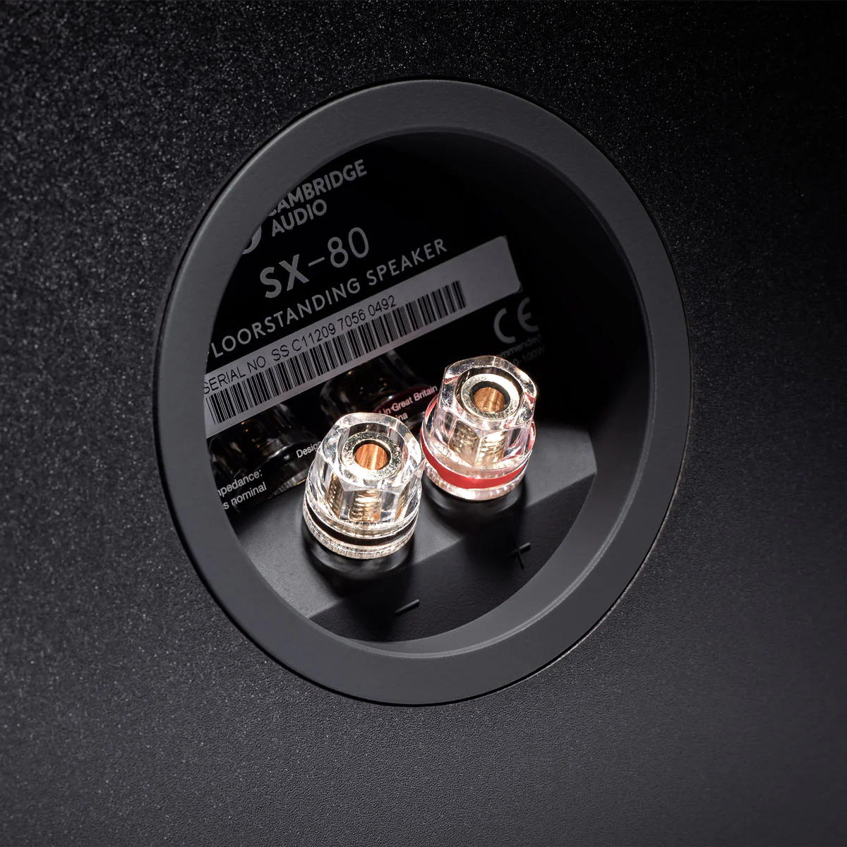 Cambridge Audio SX-80 V2 Floorstanding Speakers - Matte Black - Pair - Image 4