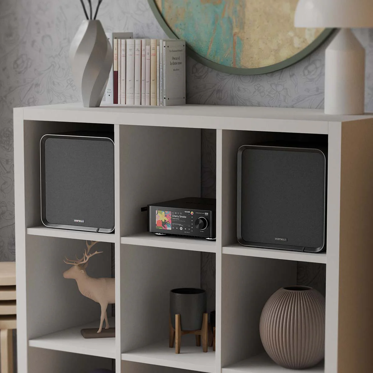 Eversolo SE100 Passive HiFi Bookshelf Speakers - Black - Pair - Image 11