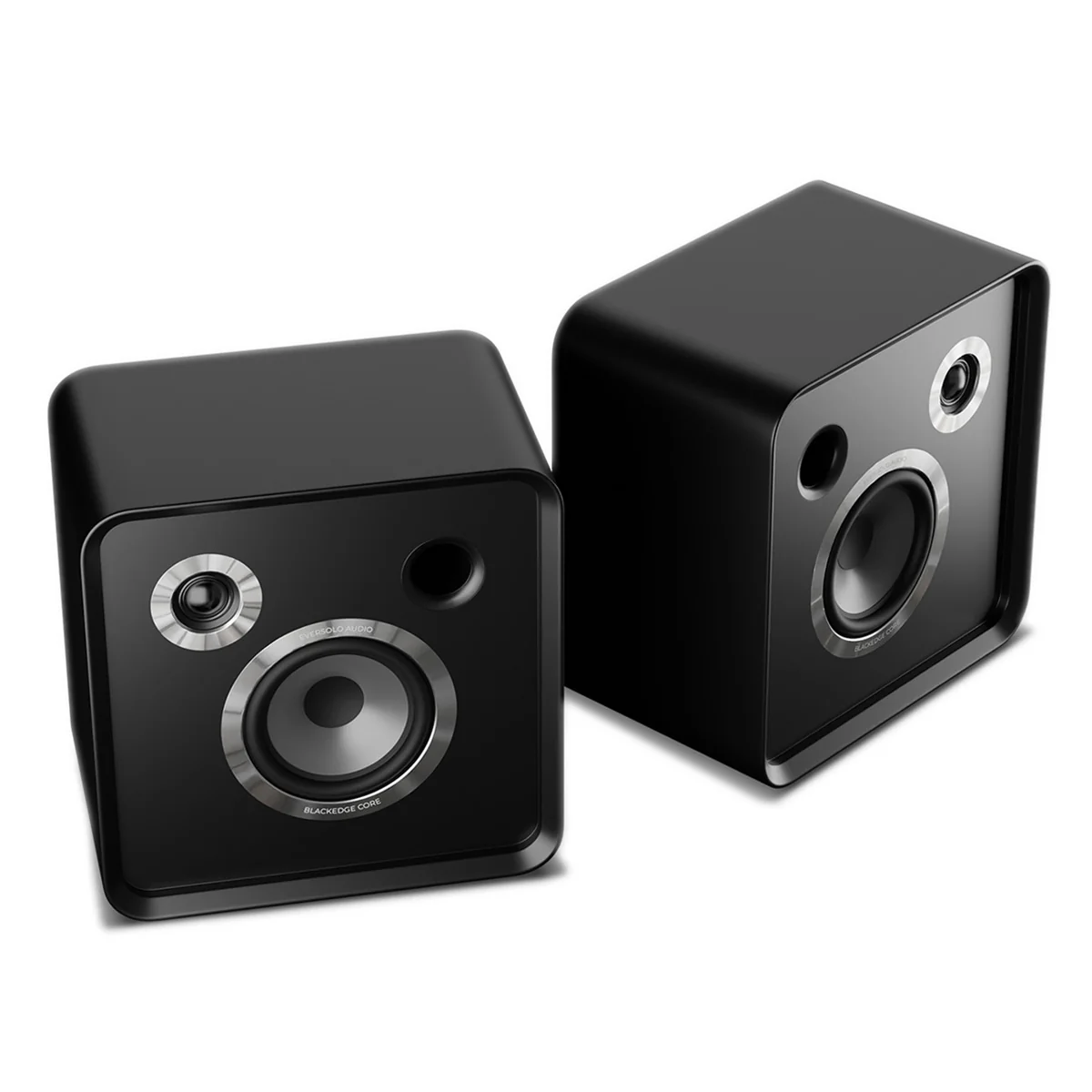 Eversolo SE100 Passive HiFi Bookshelf Speakers - Black - Pair - Image 4