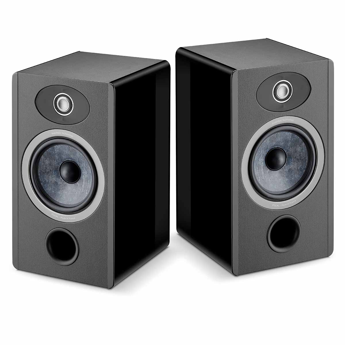 Focal Omada N1 Booshelf Speaker Black High Gloss - Pair - Image 9