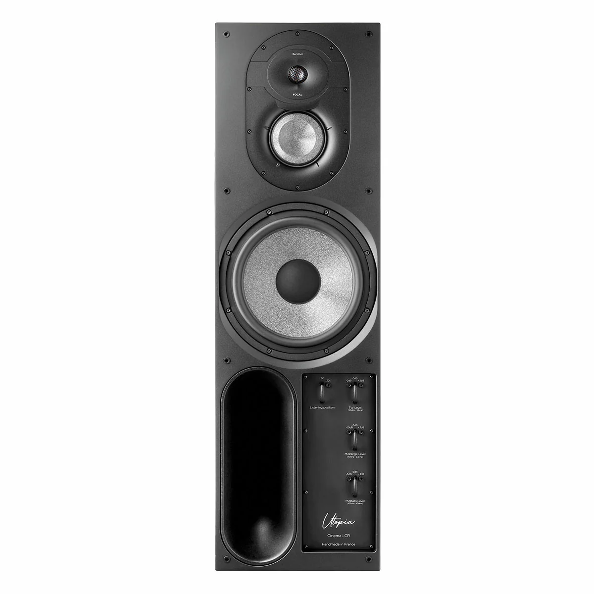 Focal Utopia Cinema LCR 3-Way Home Theater Loudspeaker - Image 3