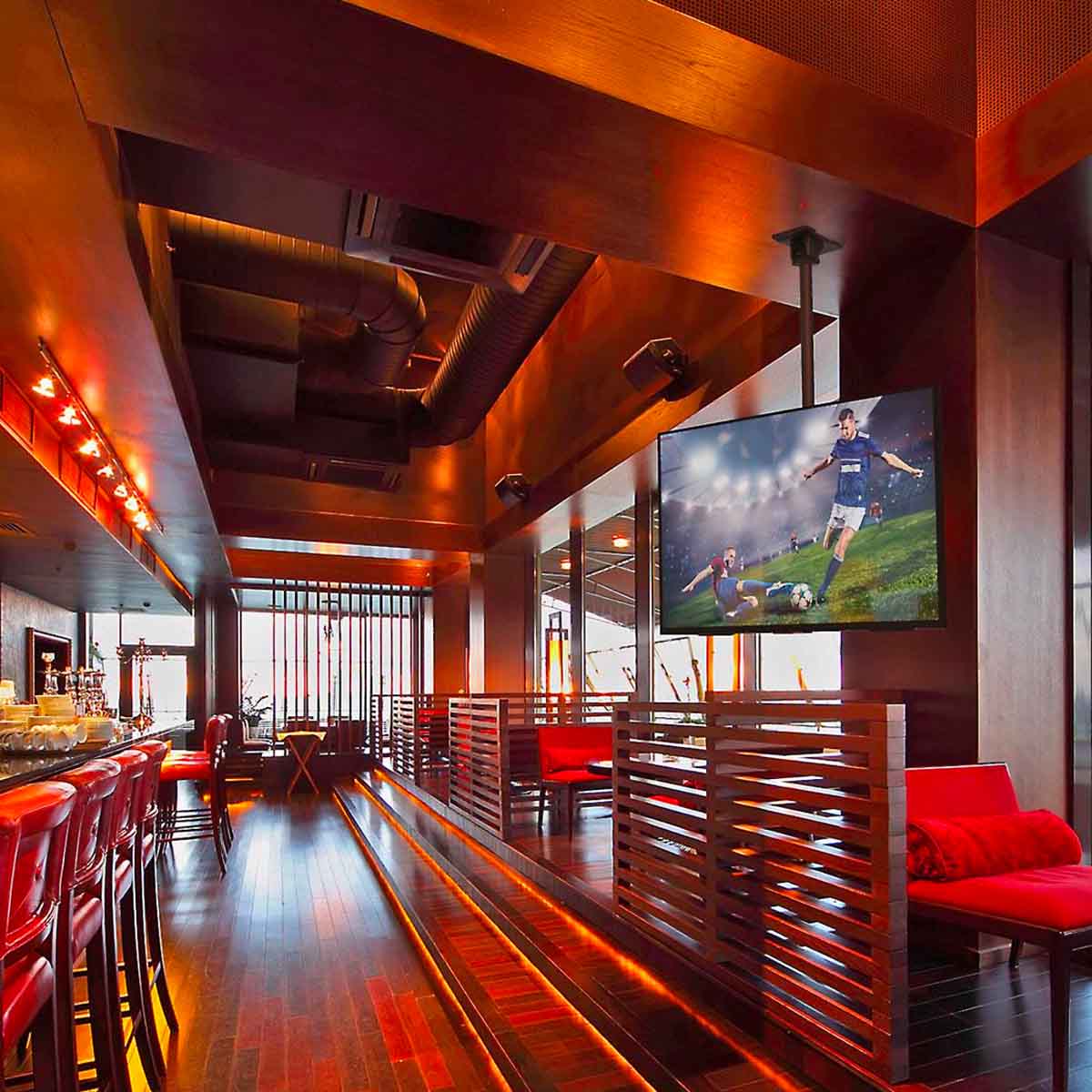 Kanto OPEN BOX CM600G Full Motion Ceiling Mount - Galvanized - A Grade - Image 12