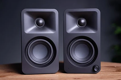 Kanto OPEN BOX ORA Powered Reference Desktop Speakers - Matte Black - Pair - A Grade - Image 14
