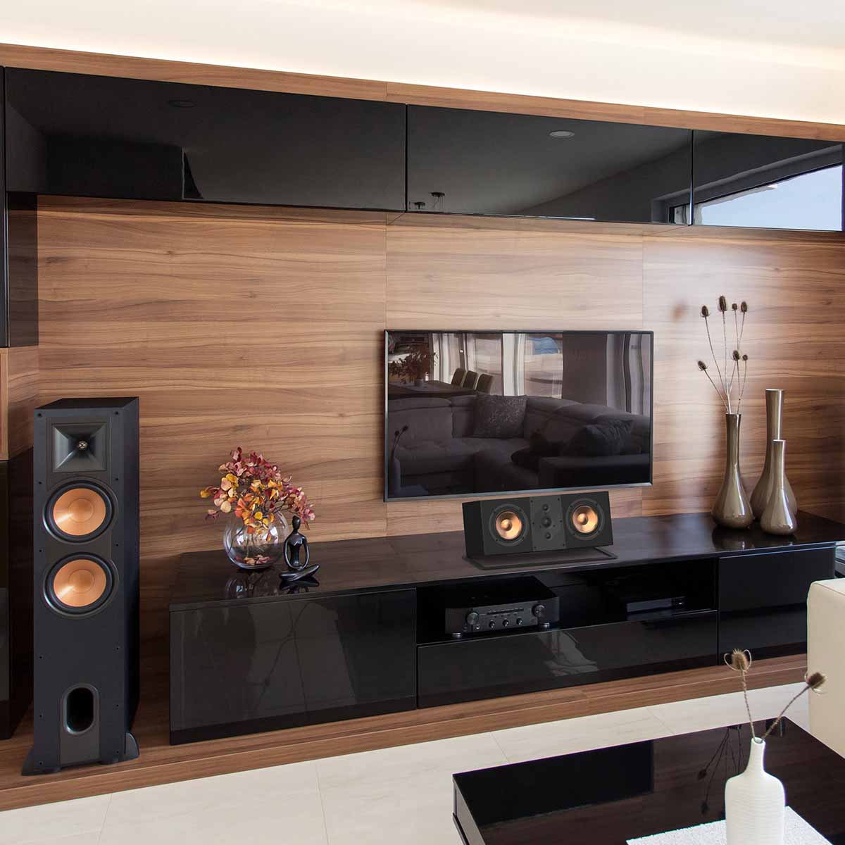 Kanto S10 Center Channel Speaker Stand - Black - Image 10