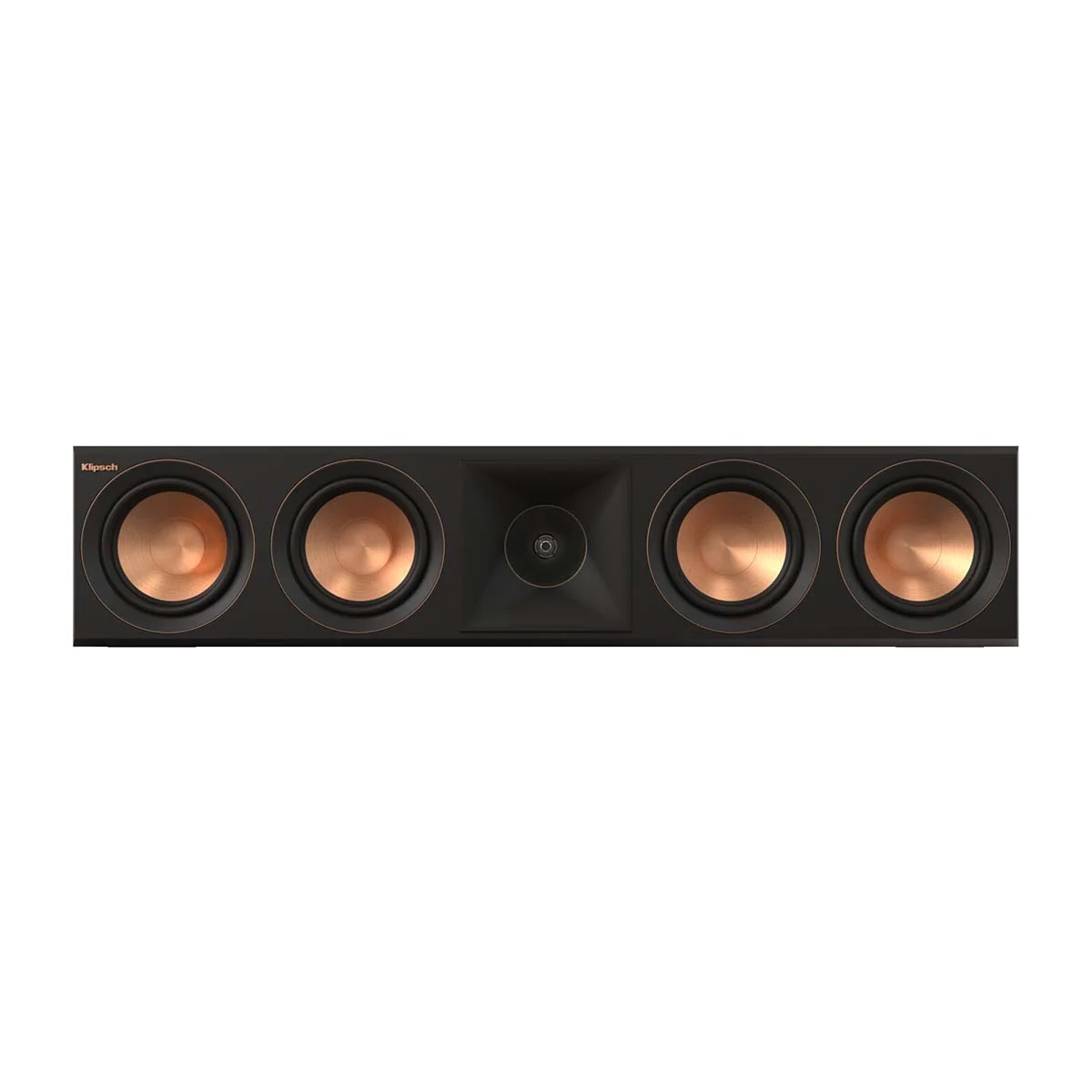 Klipsch Reference Premiere RP-504C II Center Channel Home Theater Speaker with Updated Tractrix Horn and Port Technology and 5.25â€ Cerametallic Woofer for Crystal-Clear Dialogue in Walnut - Image 3