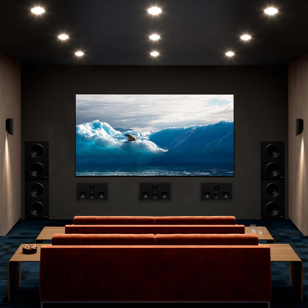 Lyngdorf D-60 C High-Performance In-Wall Speaker with Closed Cabinet - Image 3