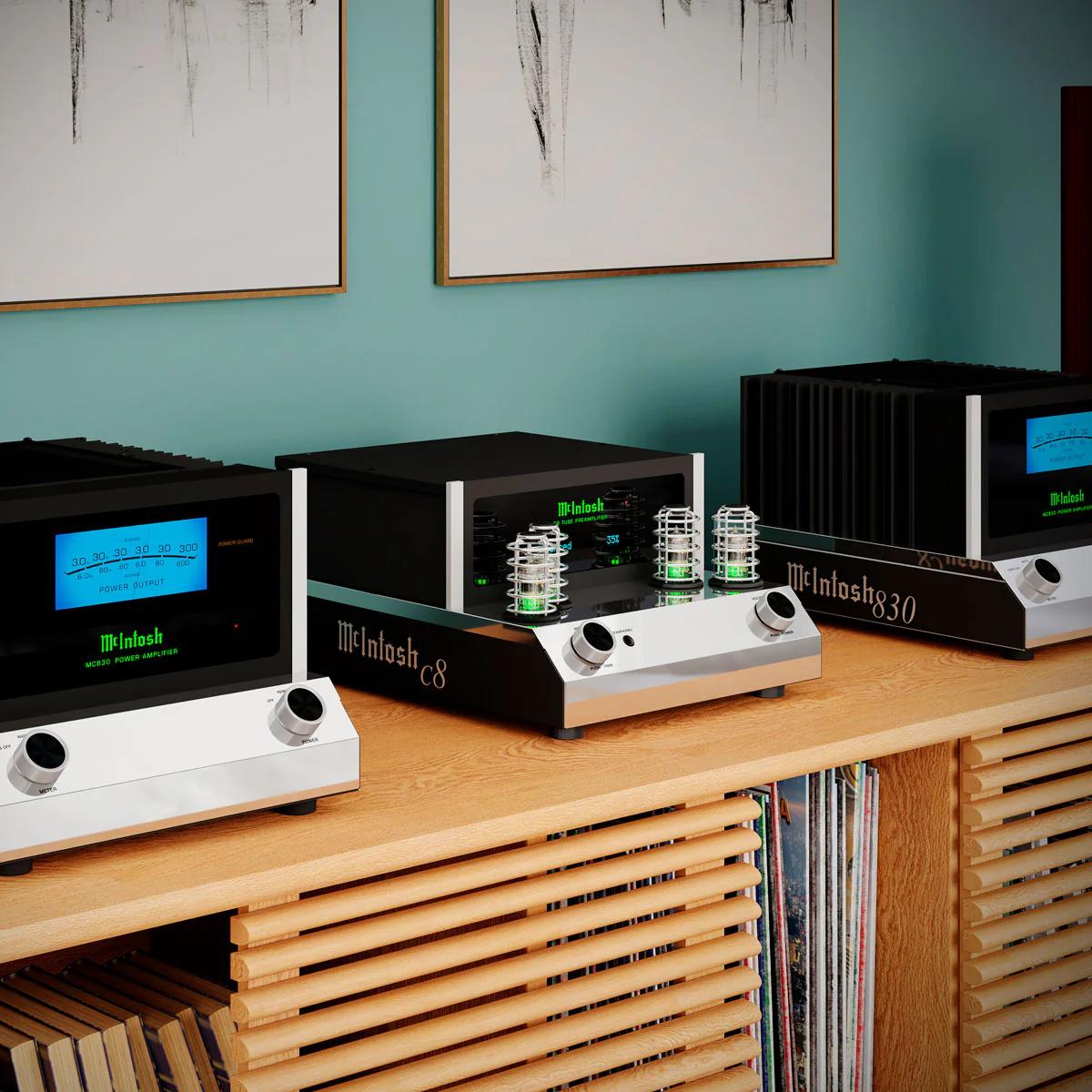 McIntosh C8 2-Channel Vacuum Tube Preamplifier - Image 5