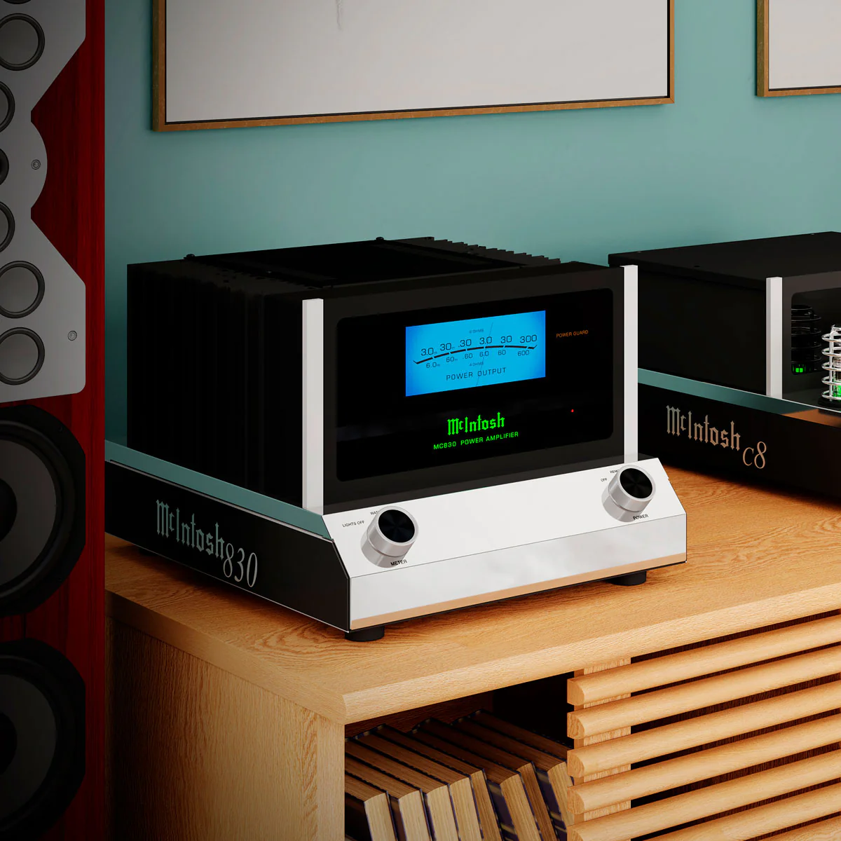 McIntosh MC830 1-Channel Solid State Amplifier - Image 5
