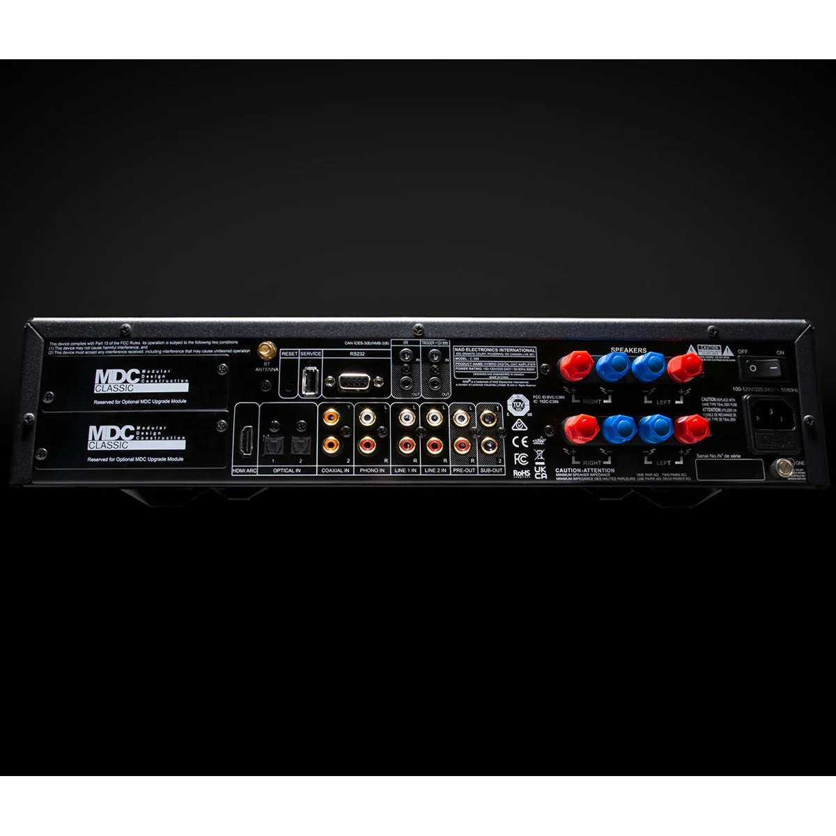 NAD C389 BluOS Integrated Amplifier - Image 6