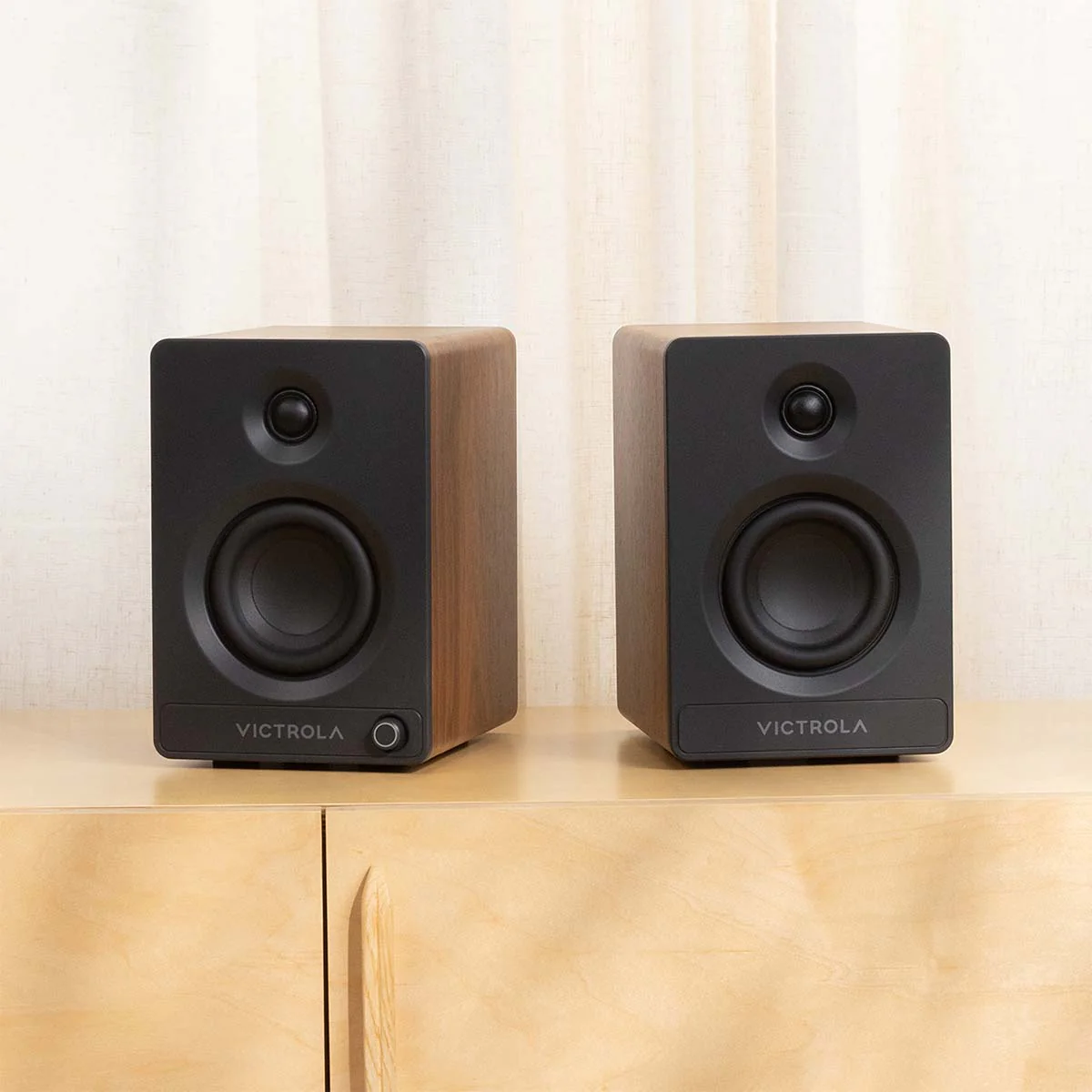 Victrola Tempo Bluetooth Bookshelf Speakers - Image 10
