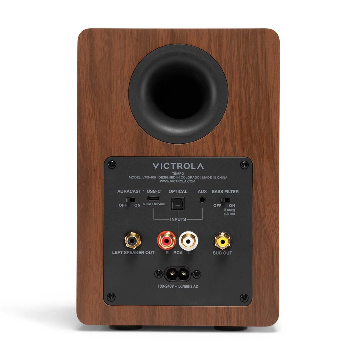 Victrola Tempo Bluetooth Bookshelf Speakers - Image 9